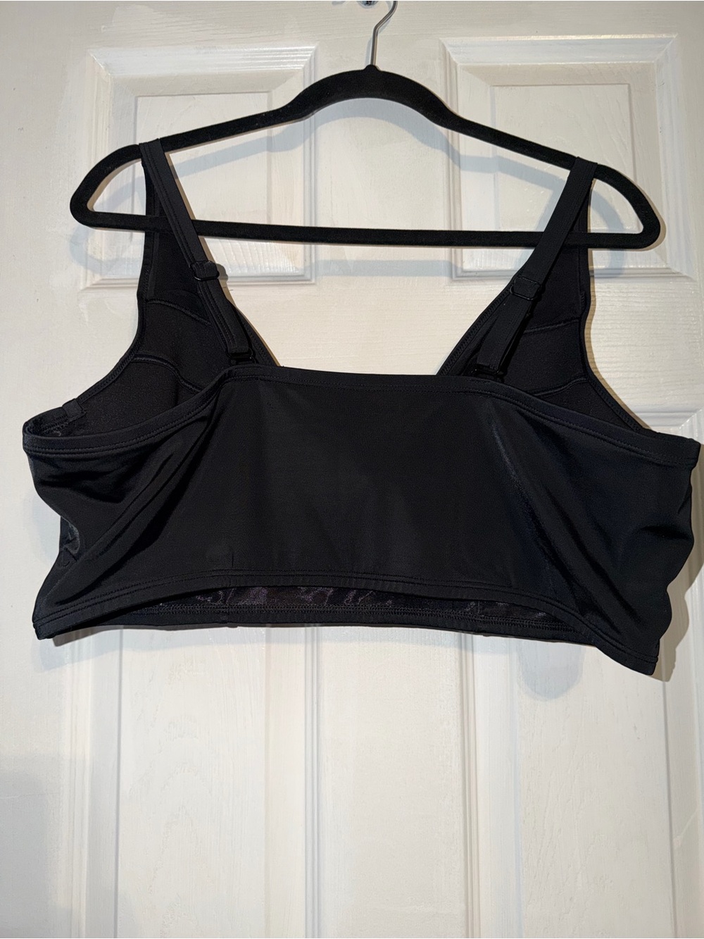 Cacique Black V-Plunge swim top bikini 42D - Picture 4 of 8